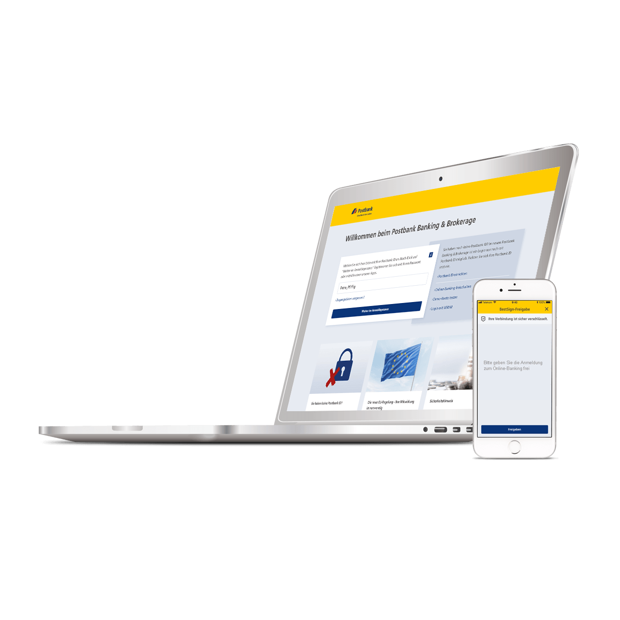 Online Banking Erledigen Sie Ihre Bankgeschafte Bequem Online Postbank